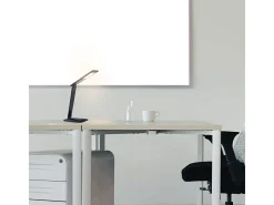Online Flexo de sobremesa Python Lumit luz LED 500lm 33x32x15 cm Negro