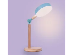 Flexo Luppa Bel Air inclinación regulable luz LED /natural Ø15x48,5 cm Azul Discount