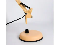 AKUNADECOR Lámpara De Mesa-Flexo Modelo Antigona Articulable Con Acabado Amarillo