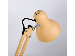 AKUNADECOR Lámpara De Mesa-Flexo Modelo Antigona Articulable Con Acabado Amarillo