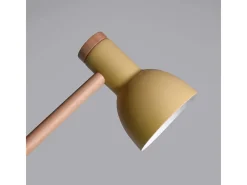 Flexo Teacher Bel Air 40W inclinación regulable /natural Ø15x47 cm Amarillo Hot