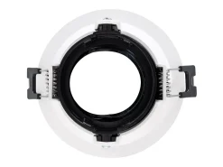 Ledkia Foco Downlight Cónico GU10 6W Corte Ø 75 mm PC Galvanizado No Flicker 4000K Blanco Neutro Negro Sale