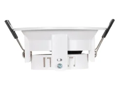 Discount Ledkia Foco Downlight Cónico GU10 6W Corte Ø 75 mm PC Galvanizado No Flicker 6500K Blanco Frío Plateado