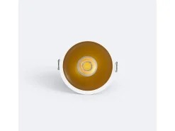 Ledkia Foco Downlight LED 5W / 7W Cónico Areni Corte Ø 75 mm 2700K Blanco Cálido 5 W Dorado Sale