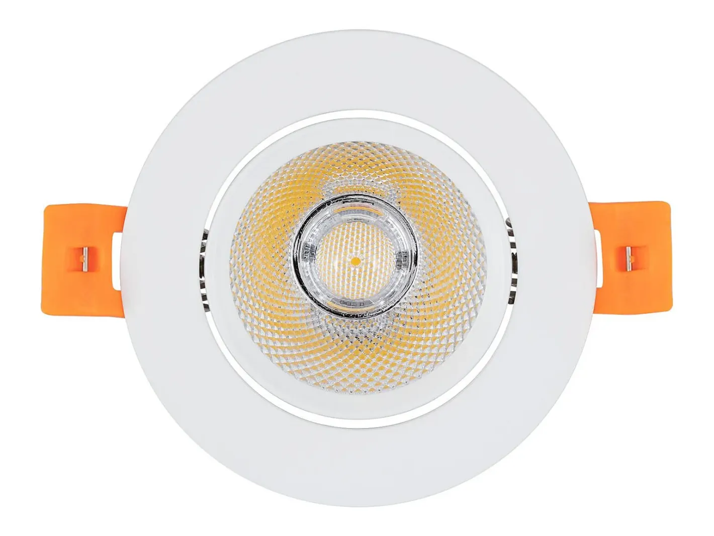 Ledkia Foco Downlight LED 7W Circular COB CRI90 Corte Ø 70 mm No Flicker 4000K Blanco Neutro Transparente Clearance