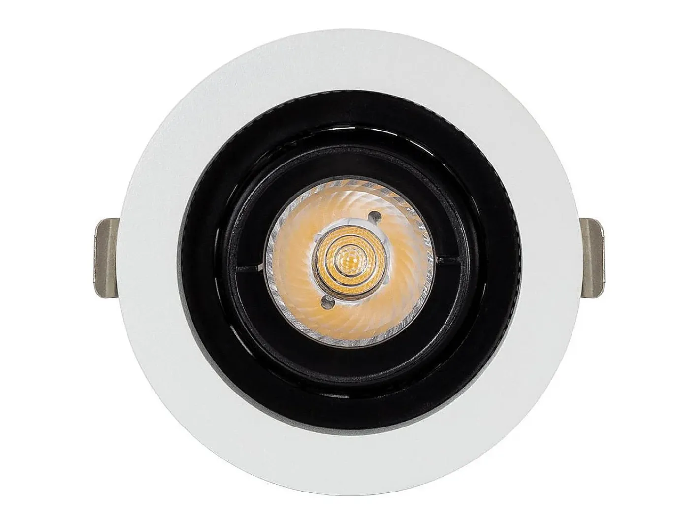 Ledkia Foco Downlight LED 7W COB Direccionable 360º Circular Corte Ø 80 mm CRI90 Expert Color No Flicker No Flicker 6000K Frío Blanco Discount