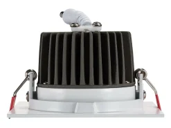 Outlet Ledkia Foco Downlight LED 10W Cuadrado Madison Corte Ø 95 mm 3000K Cálido Blanco