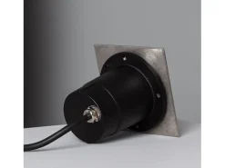 Outlet Ledkia Foco Exterior Empotrable Suelo Cuadrado Inox GU10 Cenit Plateado