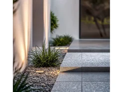 Outlet Ledkia Foco Exterior Empotrable Suelo Cuadrado Inox GU10 Cenit Plateado