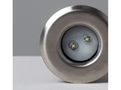 Ledkia Foco Exterior LED Empotrable Suelo Mini 4000K Blanco Neutro Gris Discount