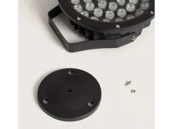 Ledkia Iluminación Exterior-Foco Exterior LED 36W IP67 Colmar 3000K Blanco Cálido Negro