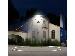 Iluminación Exterior-Foco Halógeno De Superficie Para Exterior Toolight Rsl002-30N Black Negro