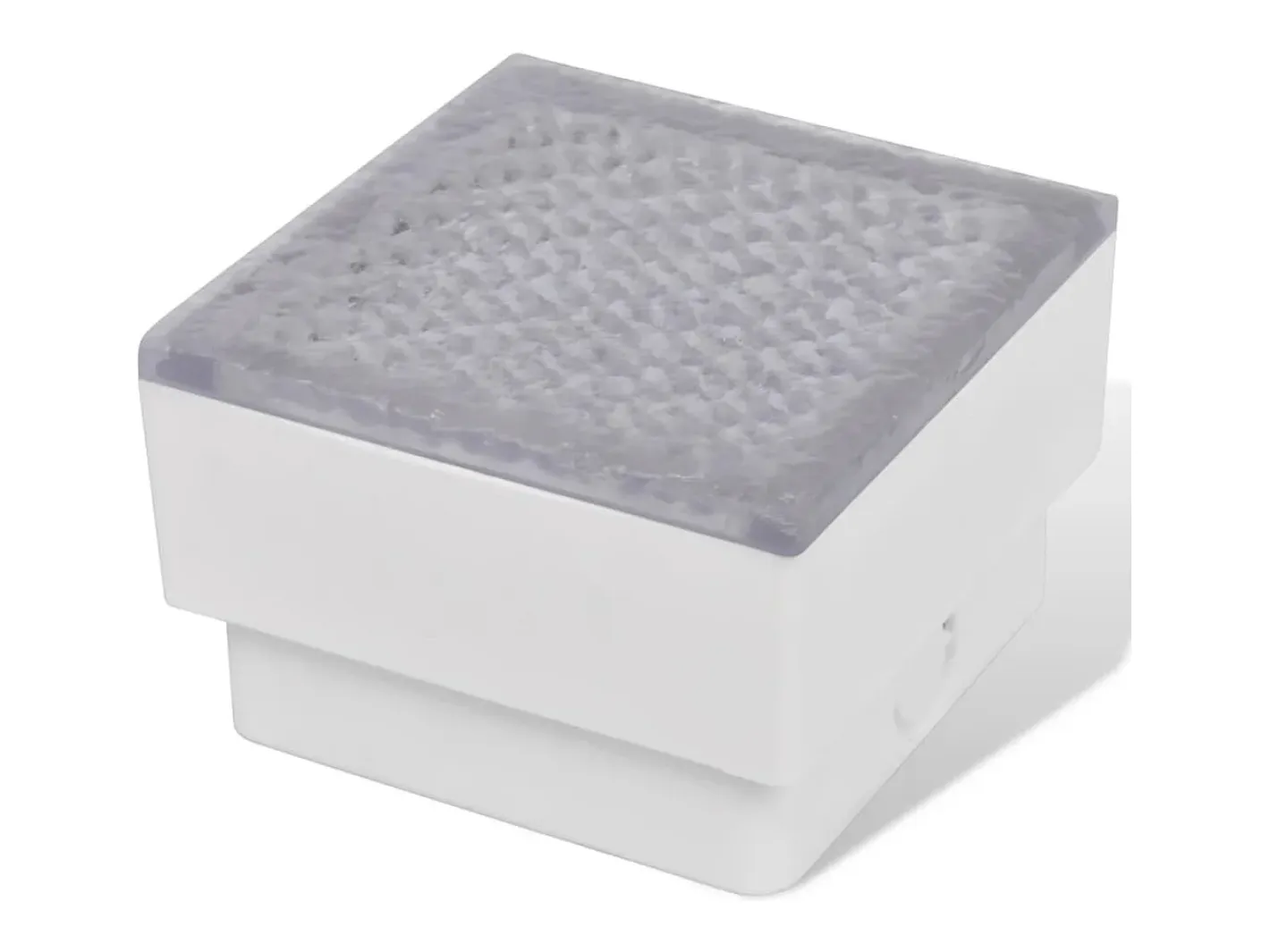 Clearance Foco LED empotrable para el exterior, 100 x 100 x 68 mm ES211295 Blanco