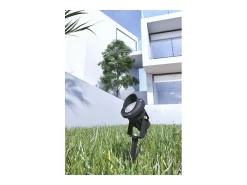 Clearance Foco LED redondo FADE de 5 W IP65, color , de Beneito Faure Negro