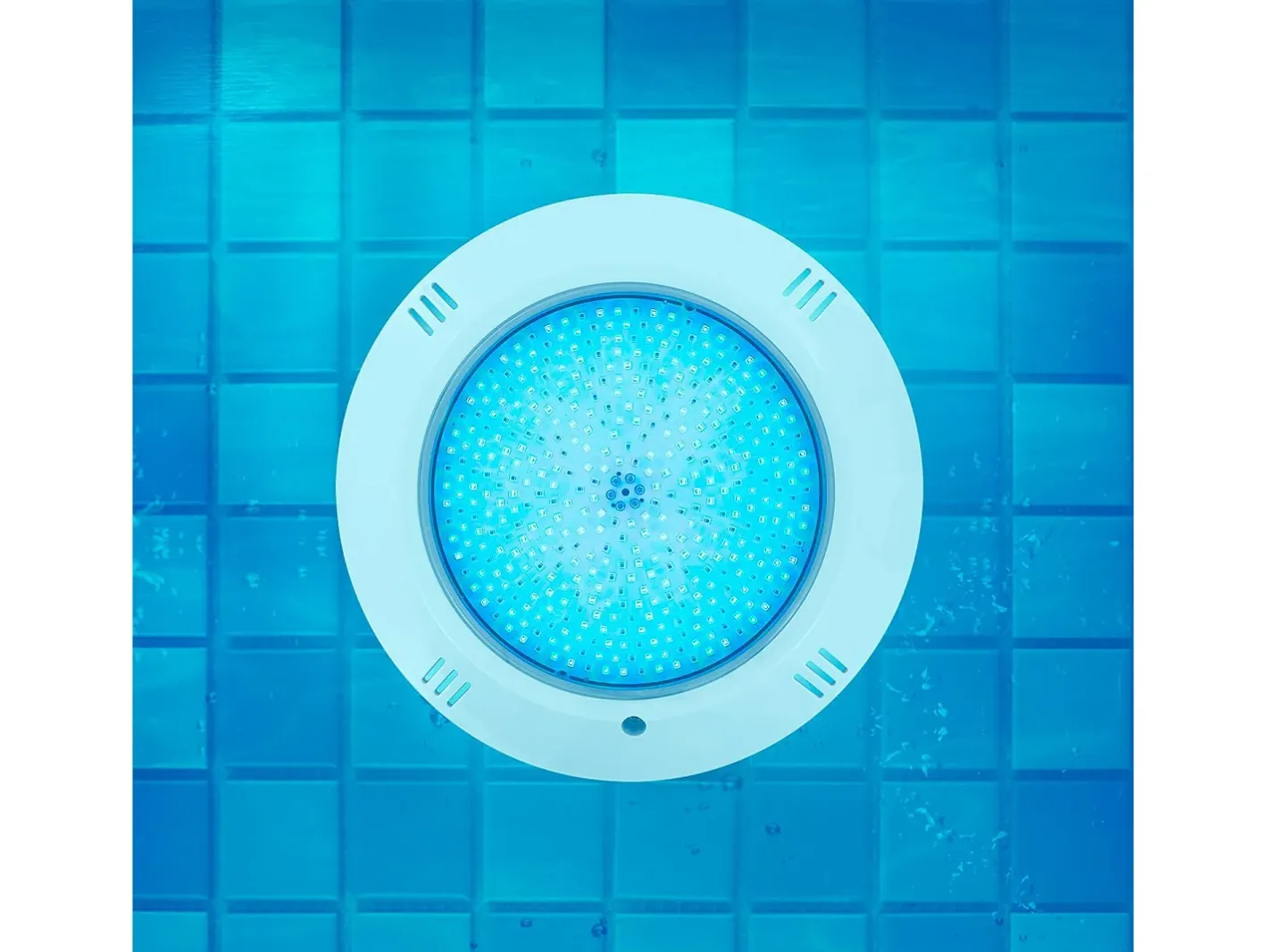 Ledkia Foco Piscina Superficie LED RGBW Sumergible 12V DC IP68 20W RGBW Blanco Sale