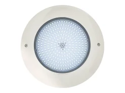 Ledkia Iluminación Exterior-Foco Piscina Superficie LED Sumergible 12V DC Acero Inoxidable IP68 20W 6000K Blanco Frío Plateado