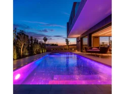 Best Ledkia Foco Piscina Superficie LED RGBW Sumergible 12V DC IP68 Acero Inoxidable 35W No RGBW Plateado