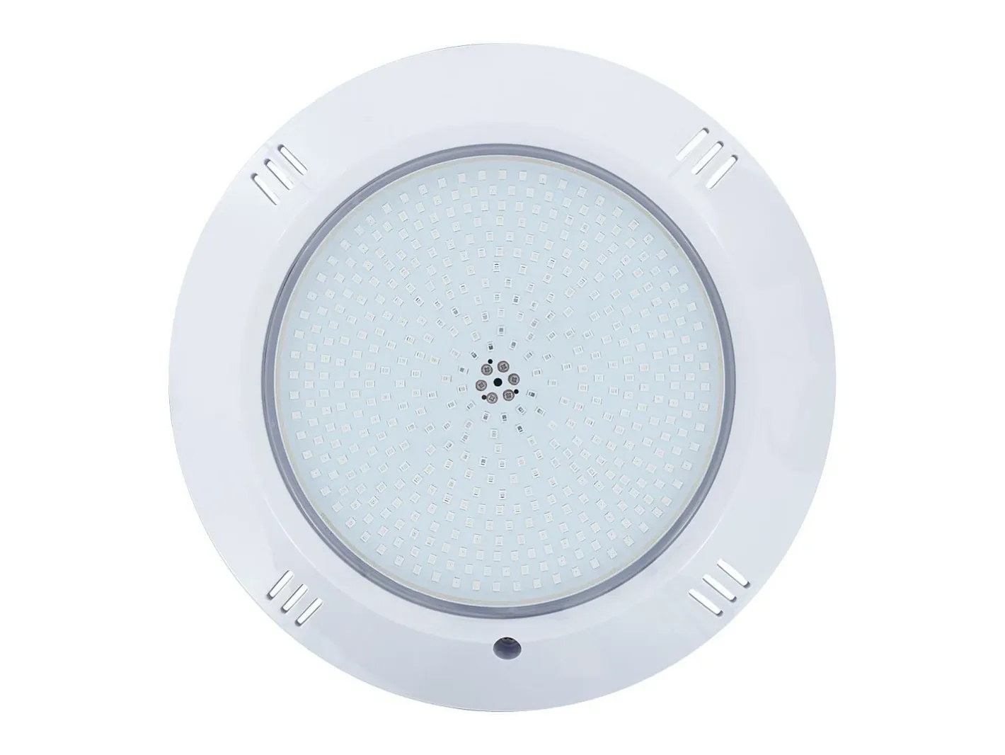 Ledkia Iluminación Exterior-Foco Piscina Superficie LED RGB Sumergible 12V AC IP68 20W RGB Blanco