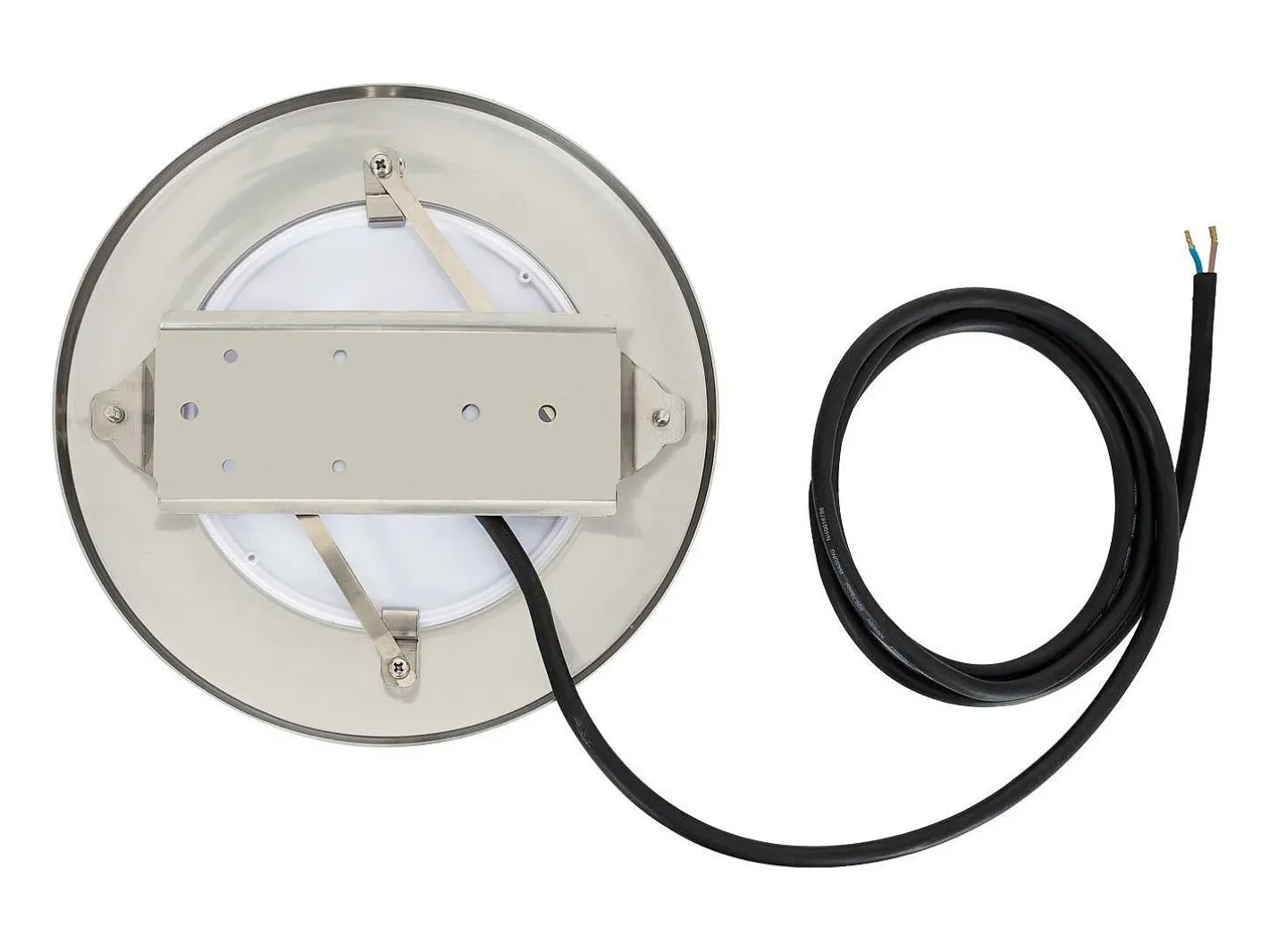Discount Ledkia Foco Piscina Superficie LED RGB Sumergible 12V AC IP68 Acero Inoxidable 35W No RGB Plateado