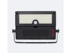 Sale Ledkia Foco Proyector LED Solar 10W IP54 con Sensor de Movimiento PIR y Crepuscular 4000K Blanco Neutro Negro