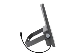 Outlet Ledkia Foco Proyector LED Solar 10W 100lm/W IP65 con Control Remoto 6000K Blanco Frío Negro