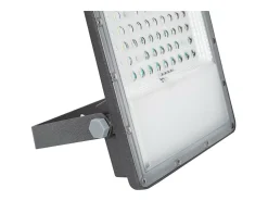 Outlet Ledkia Foco Proyector LED Solar 10W 100lm/W IP65 con Control Remoto 6000K Blanco Frío Negro