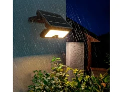 Online Ledkia Foco Proyector LED Solar Murat 6W IP54 con Sensor de Movimiento PIR y Crepuscular 4000K Blanco Neutro Negro