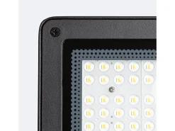 Ledkia Foco Proyector LED 150W 170 lm/W IP65 ELEGANCE Slim PRO 3000K 90º Blanco Cálido Negro