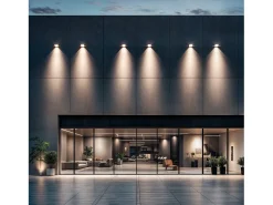 Ledkia Iluminación Exterior-Foco Proyector LED 150W 145 lm/W IP65 HE PRO Regulable 6000K Blanco Frío Negro