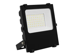 Clearance Ledkia Foco Proyector LED 30W 145 lm/W IP65 HE PRO Regulable 4000K Blanco Neutro Negro
