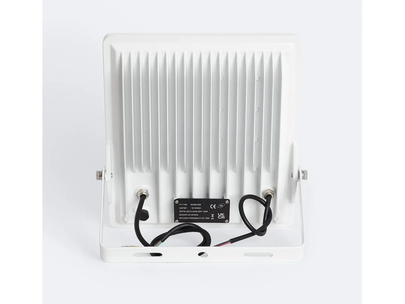 Ledkia Iluminación Exterior-Foco Proyector LED 150W 170 lm/W IP65 ELEGANCE Slim PRO Blanco 4000K 90º Blanco Neutro Negro