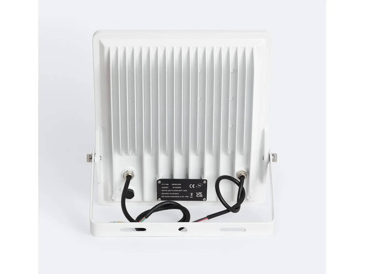 Ledkia Foco Proyector LED 150W 170 lm/W IP65 ELEGANCE Slim PRO Blanco 3000K 30º Blanco Cálido Negro