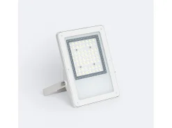 Ledkia Iluminación Exterior-Foco Proyector LED 50W Regulable 0-10V 170 lm/W IP65 ELEGANCE Slim PRO 3000K 120º Cálido Blanco