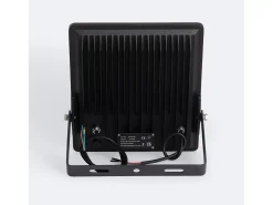 Ledkia Foco Proyector LED 150W Regulable 0-10V 170 lm/W IP65 ELEGANCE Slim PRO 3000K 120º Blanco Cálido Negro Online
