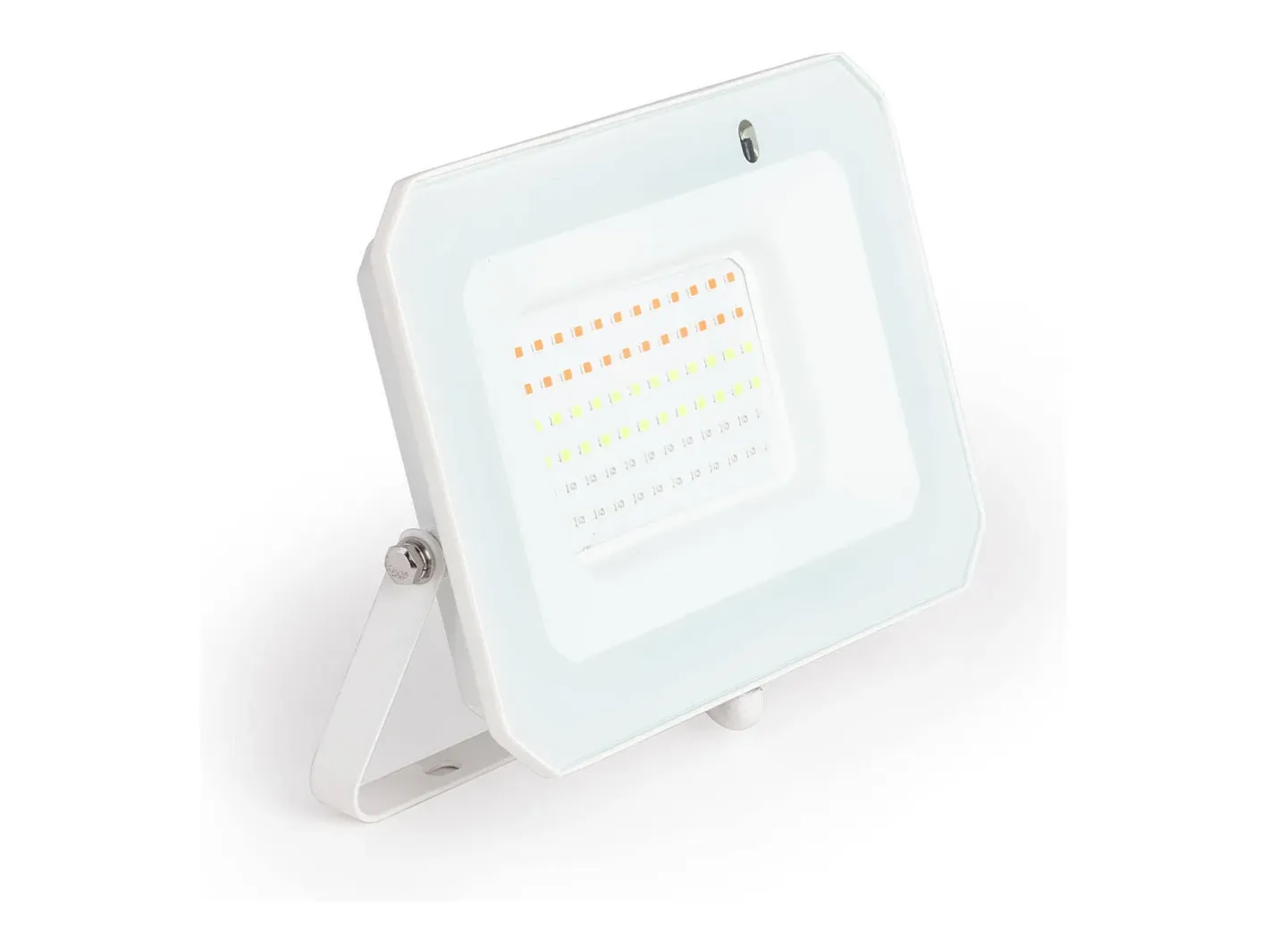 Ledkia Foco Proyector LED 50W RGBW con Mando IR IP65 RGB Blanco Outlet