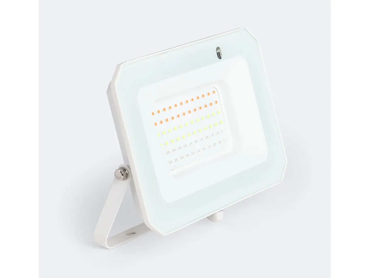 Ledkia Foco Proyector LED 50W RGBW con Mando IR IP65 RGB Blanco Outlet