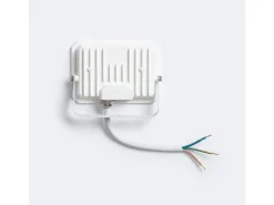 Ledkia Foco Proyector LED 20W RGBW con Mando IR IP65 Blanco RGB Transparente Best