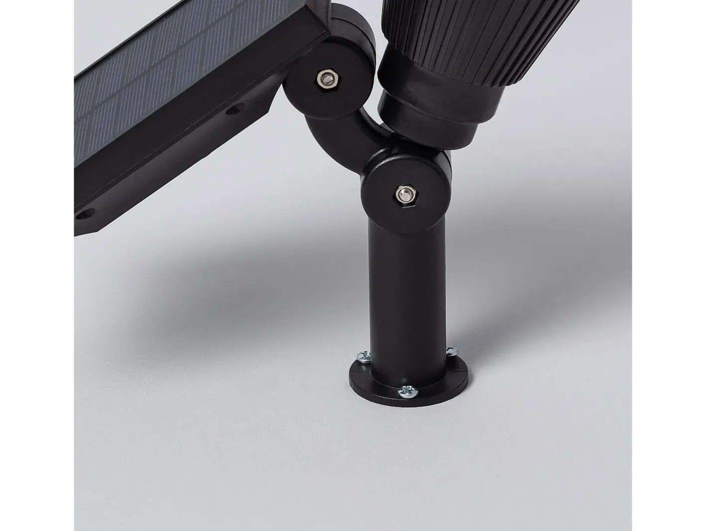 Online Ledkia Foco Solar Exterior LED con Pincho Meillion 4000K Blanco Neutro Negro