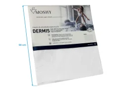 Funda Almohada Dermis Individual Antiácaros Impermeable 90 cm Blanco Hot