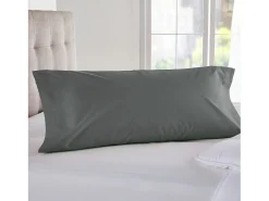 PIKOLIN Ropa De Cama-Funda almohada 90x45cm | HOME | 100% Algodón | Gris