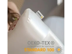 Inphysio Funda de Almohada en 100% Seda 58x37x11 para Almohada SEDA DE BELLEZA Blanco Outlet