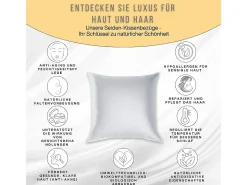 Outlet Inphysio Funda de Almohada en Pura Seda de Morera 70x50 Blanco