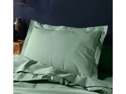 Promo Linge Funda de Almohada "Lina" 100% Algodón 50x70cm Salvia Verde Best