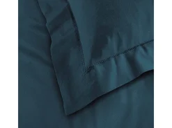 Promo Linge Funda de Almohada "Lina" 100% Algodón 50x70cm Certificada Oeko-Tex Azul Outlet
