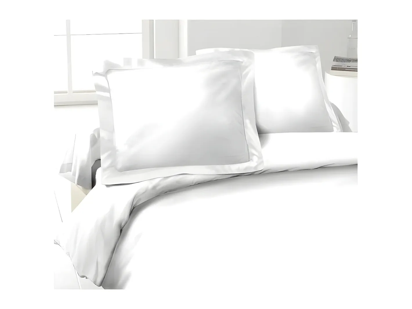Funda de almohada Lovely Home 50 x 70 cm (2 Unidades) Blanco