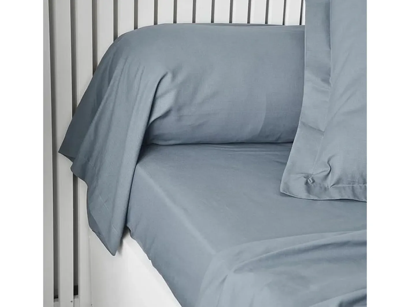 Today Ropa De Cama-Funda de almohada Essential Denim 45 x 185 cm Azul celeste
