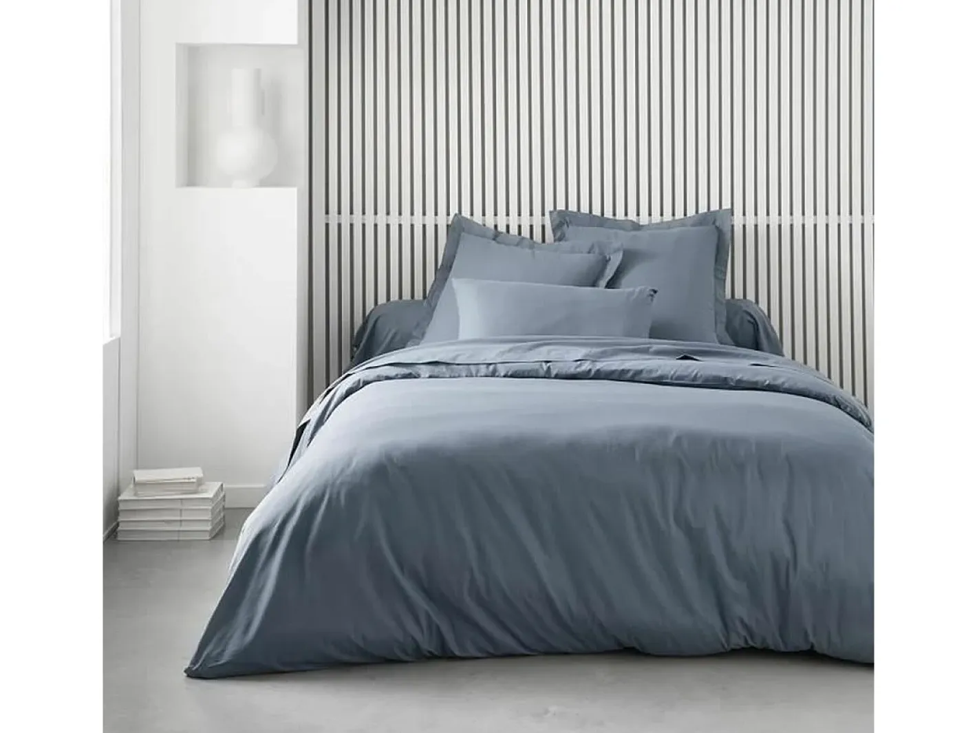 Today Ropa De Cama-Funda de almohada Essential Denim 45 x 185 cm Azul celeste