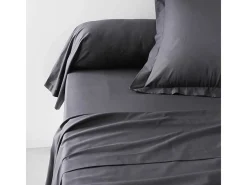 Today Funda de almohada Essential Negro 45 x 185 cm Antracita Gris antracita New