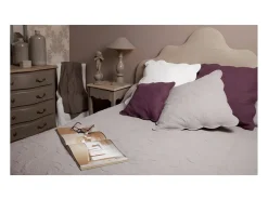 Soleil d'ocre Ropa De Cama-Funda de almohada VOLUTA 45x45 ratón Gris