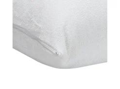 Outlet PIKOLIN Funda de Almohada 70x40cm| HOME| Rizo| Aloe Vera| Impermeable Blanco
